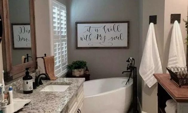 50 How To Decorate Your Small Bathroom Become More Comfortable And ...