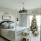 Amazing Winter Bedroom Decorating Ideas For Your Comfortable Sleep24