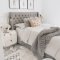Amazing Winter Bedroom Decorating Ideas For Your Comfortable Sleep32
