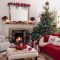 Best Christmas Living Room Decoration Ideas For Your Home12