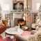 Best Christmas Living Room Decoration Ideas For Your Home13