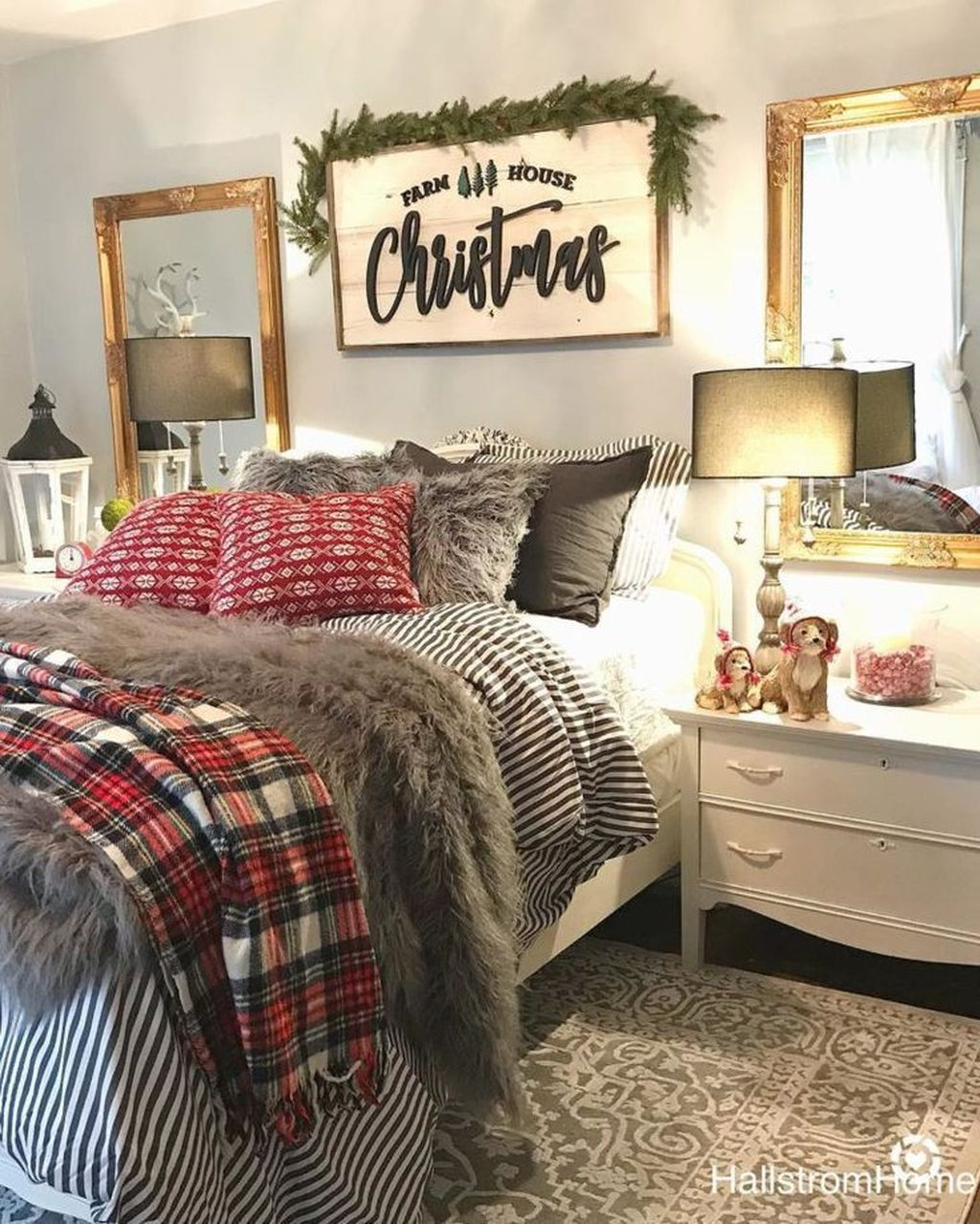 41 Impressive Christmas Bedding Ideas You Need To Copy - BESTHOMISH