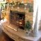 Marvelous Rustic Christmas Fireplace Mantel Decorating Ideas24