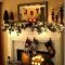 Marvelous Rustic Christmas Fireplace Mantel Decorating Ideas34