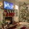 Marvelous Rustic Christmas Fireplace Mantel Decorating Ideas41