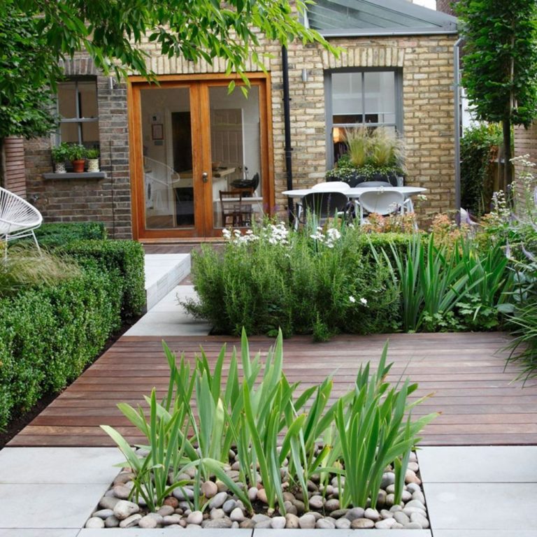 40 Minimalist Creative Garden Ideas To Enhance Your Small House ...