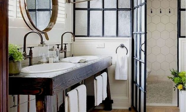 43 Charming French Country Bathroom Design And Decor Ideas On A Budget ...