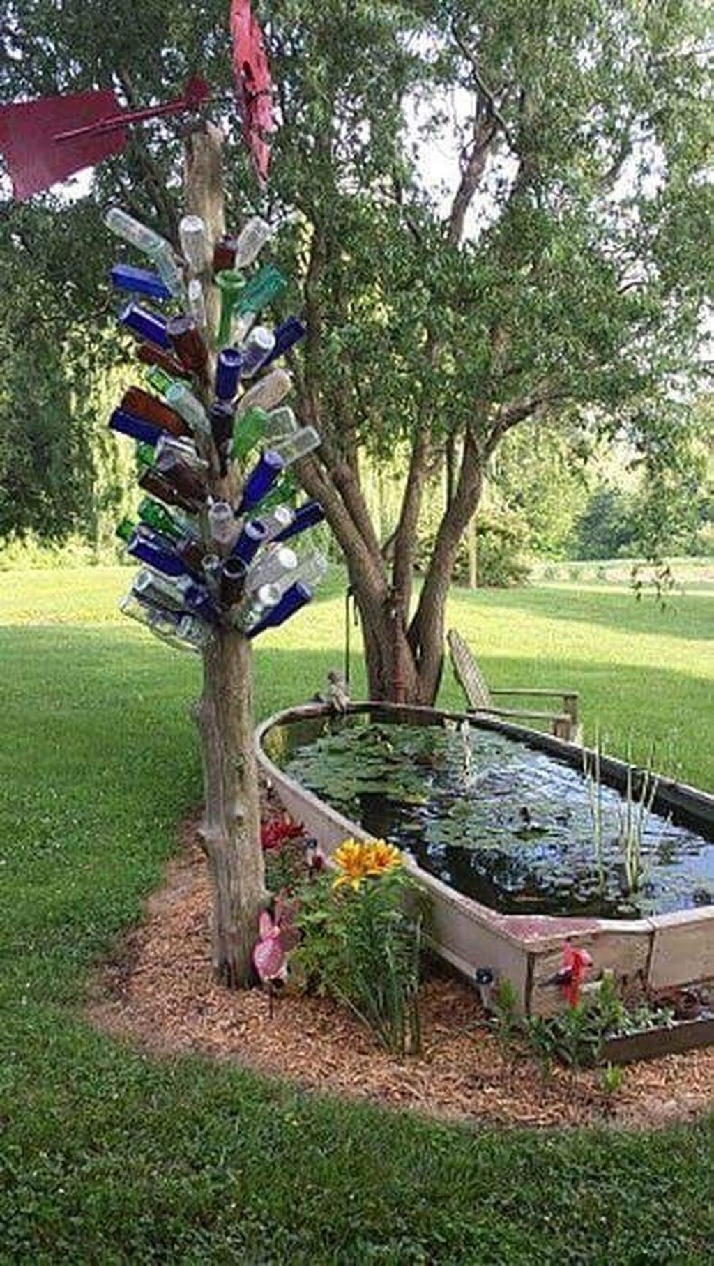 Fabulous Fish Pond Design Ideas For Your Home Yard33