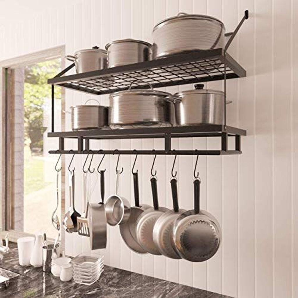 Lovely Kitchen Rack Design Ideas For Smart Mother14
