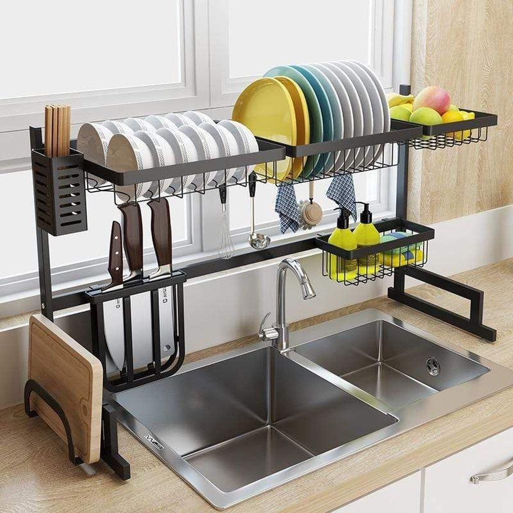 Lovely Kitchen Rack Design Ideas For Smart Mother31