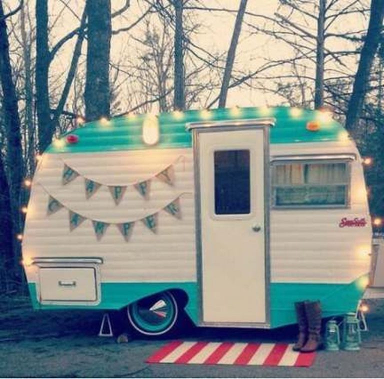 46 Unique Vintage Camper Exterior Ideas For More Impression – BESTHOMISH
