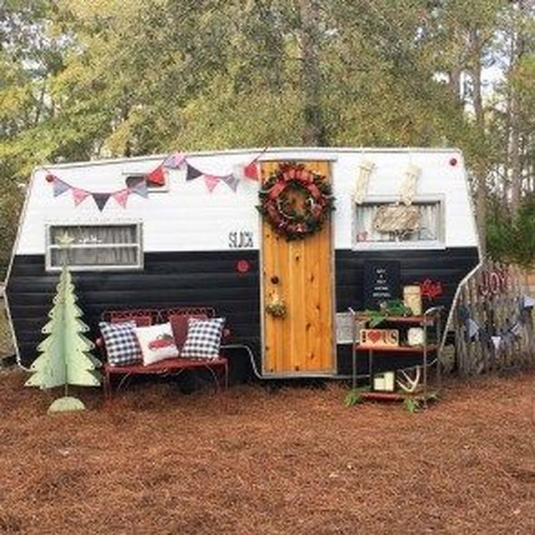 46 Unique Vintage Camper Exterior Ideas For More Impression – BESTHOMISH
