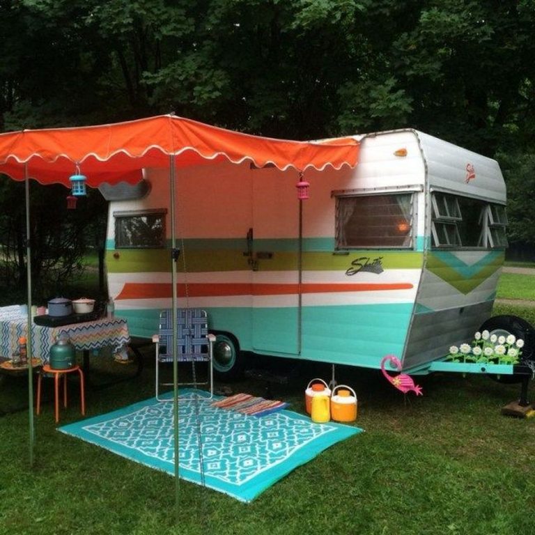 46 Unique Vintage Camper Exterior Ideas For More Impression BESTHOMISH