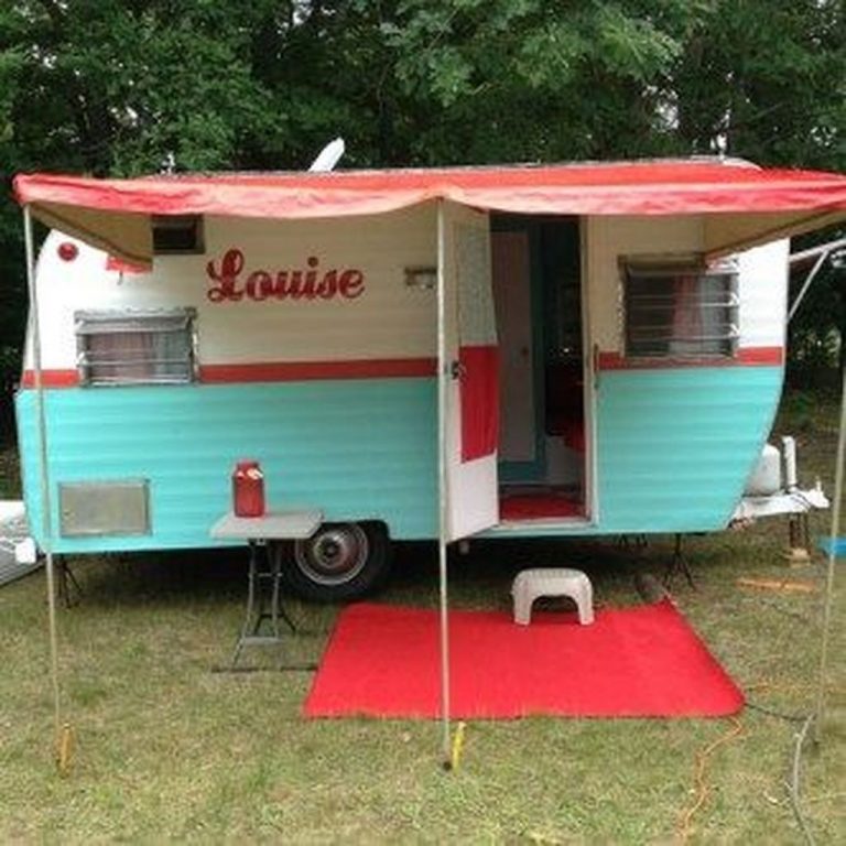 46 Unique Vintage Camper Exterior Ideas For More Impression – BESTHOMISH