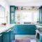 Wonderful Blue Kitchen Design Ideas10