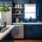 Wonderful Blue Kitchen Design Ideas26