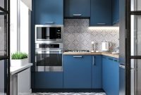 Wonderful Blue Kitchen Design Ideas36
