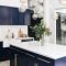 Wonderful Blue Kitchen Design Ideas44
