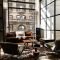 Wonderful Industrial Rustic Living Room Decoration Ideas You Have Must See32