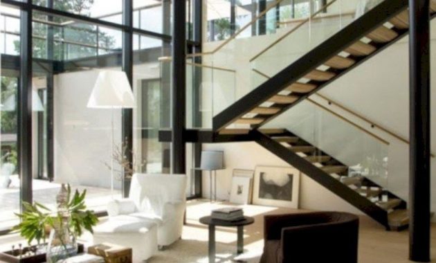 40 Wonderful Staircase Design Ideas That Inspires Living Room Ideas
