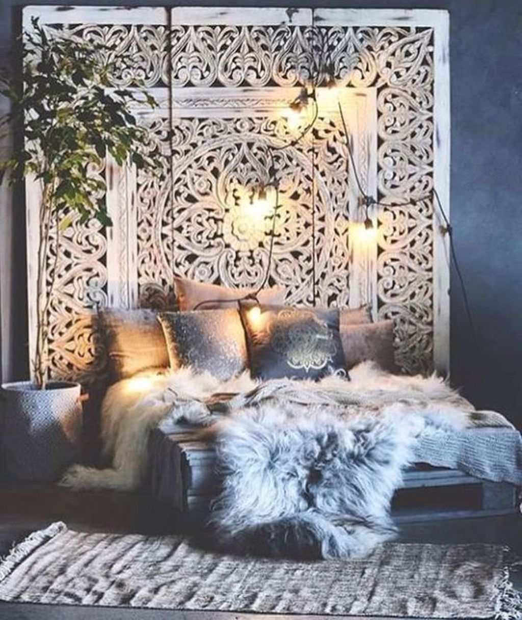 Cozy Diy Bohemian Bedroom Decor Ideas03