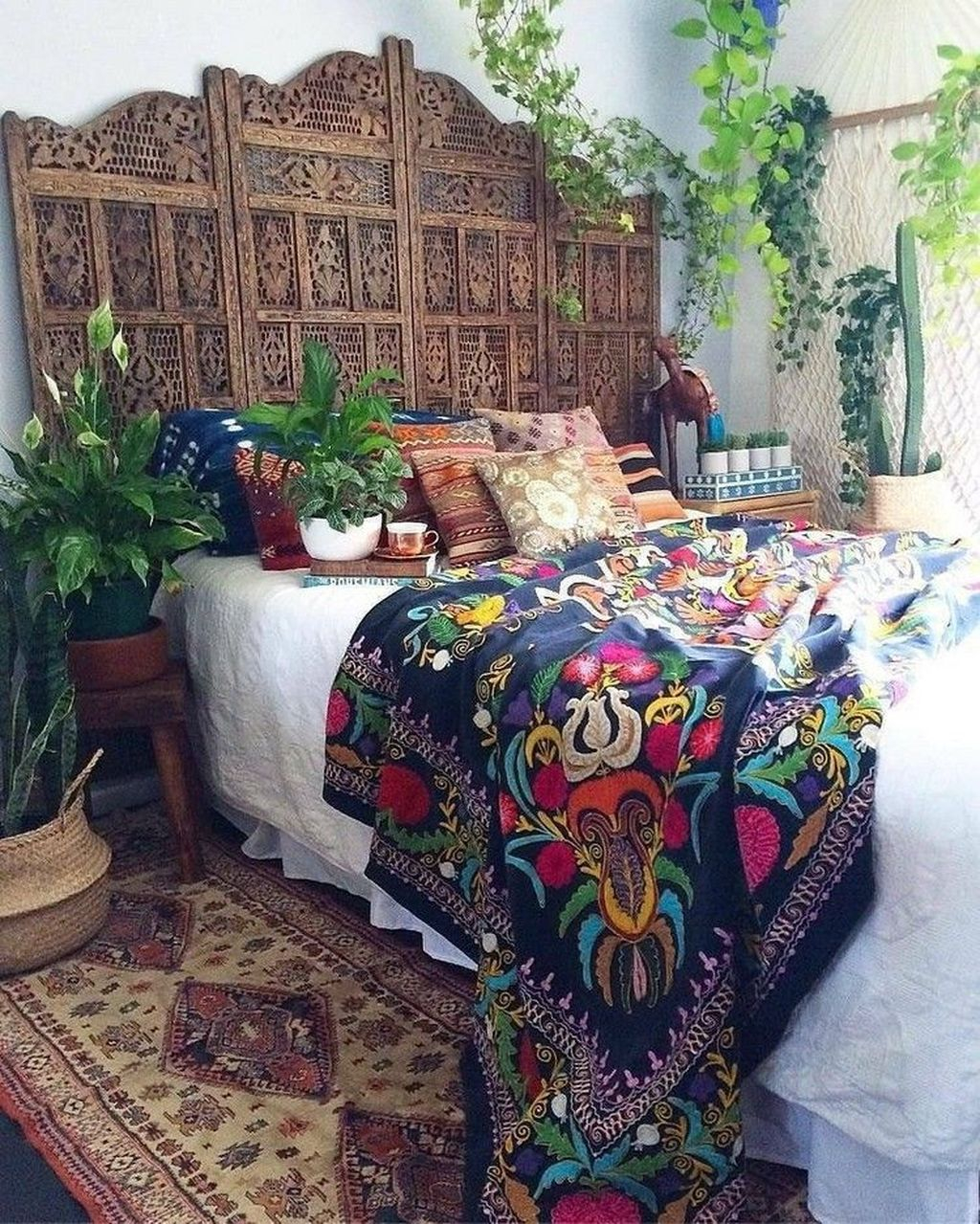 Cozy Diy Bohemian Bedroom Decor Ideas05