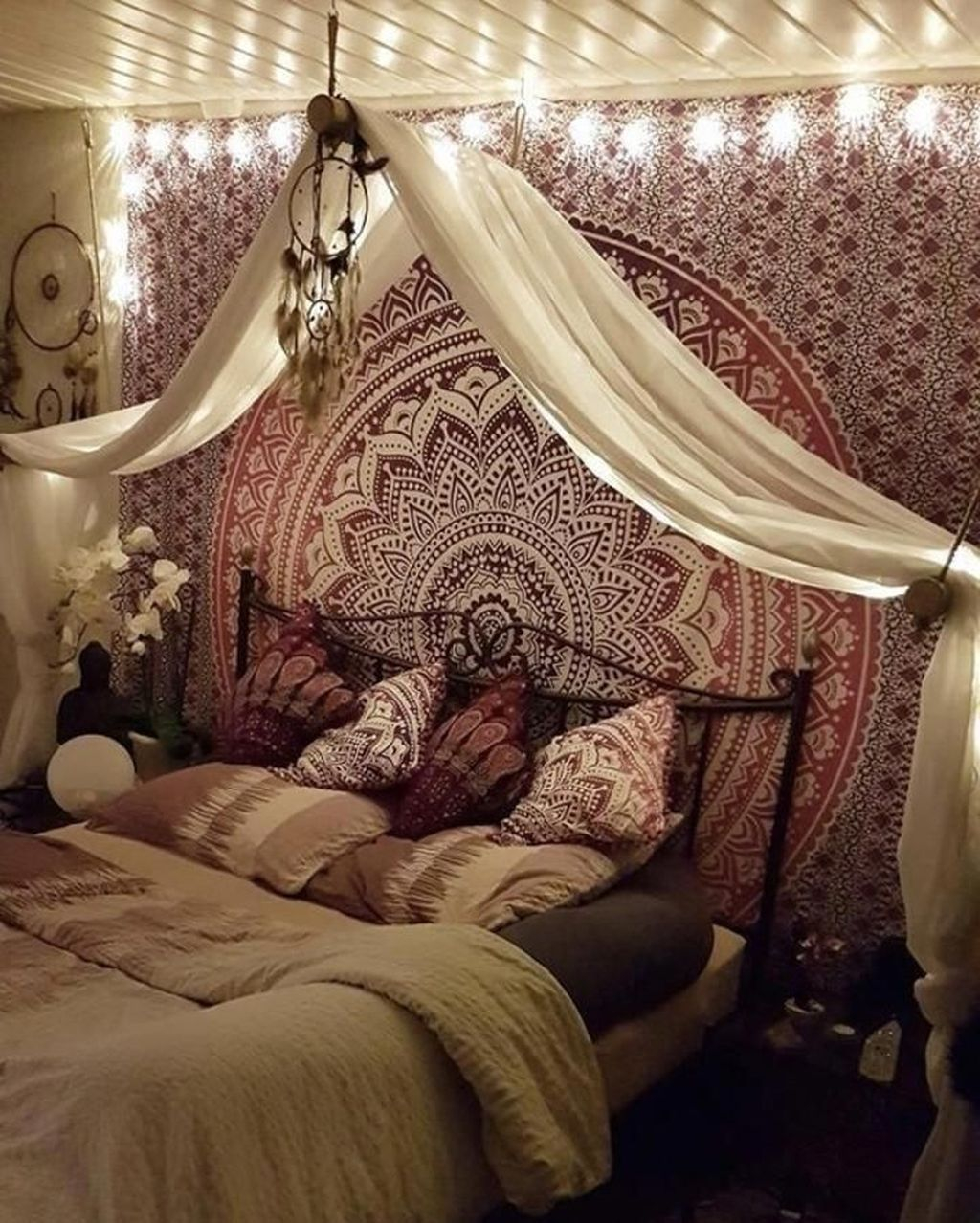 Cozy Diy Bohemian Bedroom Decor Ideas06