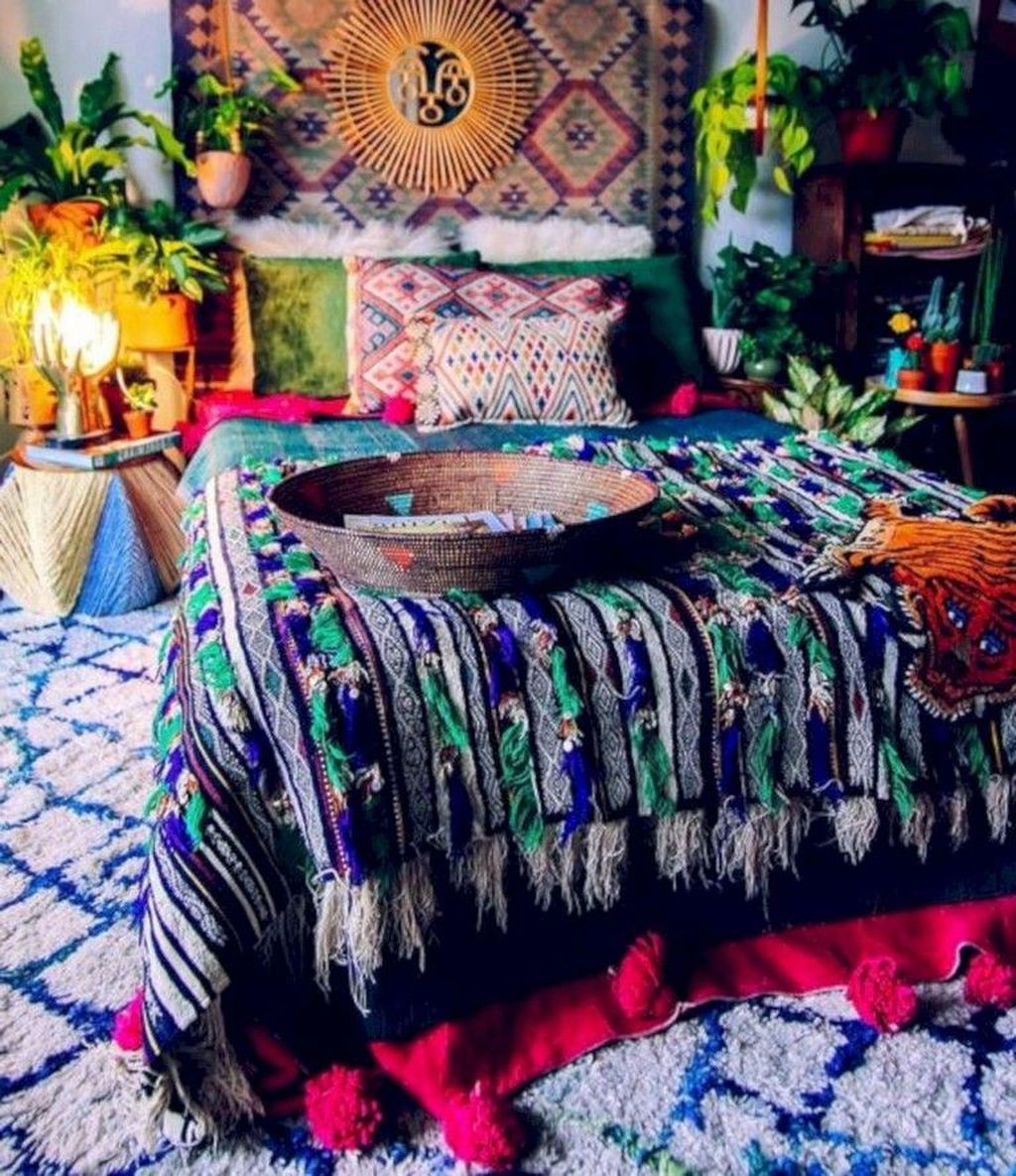 Cozy Diy Bohemian Bedroom Decor Ideas08
