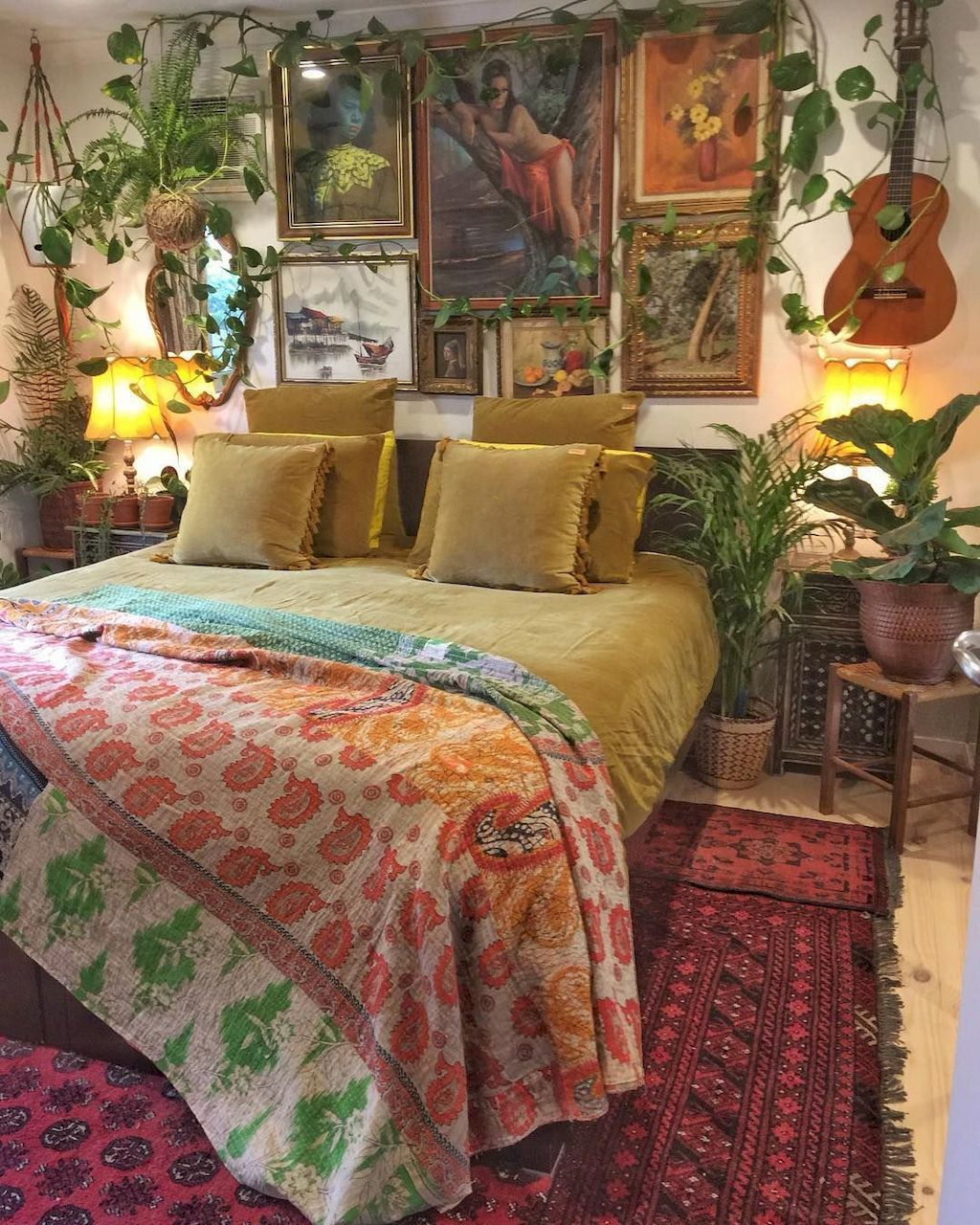 Cozy Diy Bohemian Bedroom Decor Ideas12
