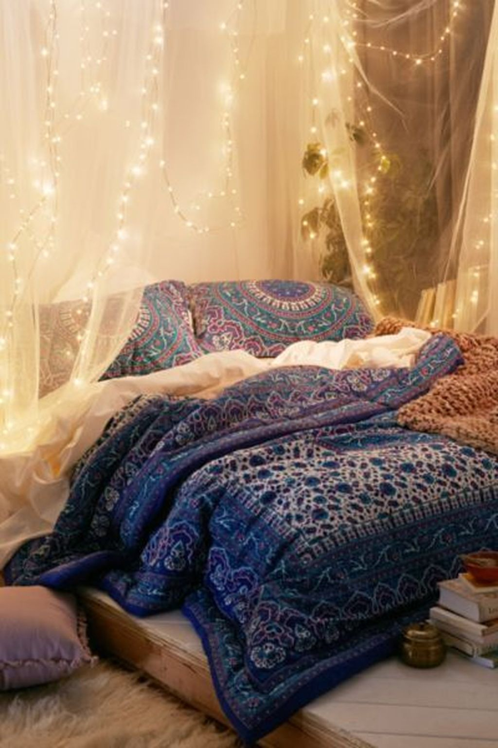 Cozy Diy Bohemian Bedroom Decor Ideas16