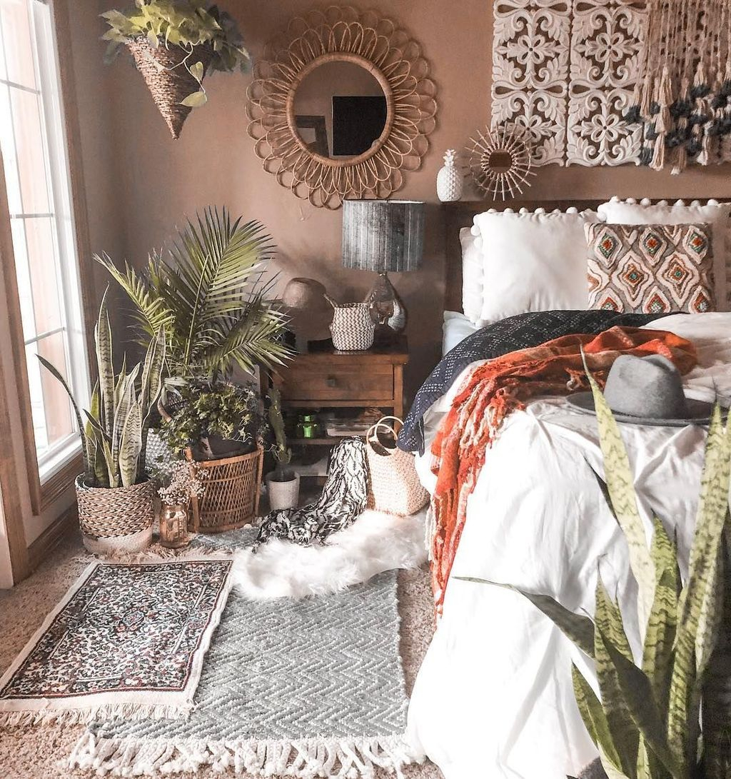 Cozy Diy Bohemian Bedroom Decor Ideas21