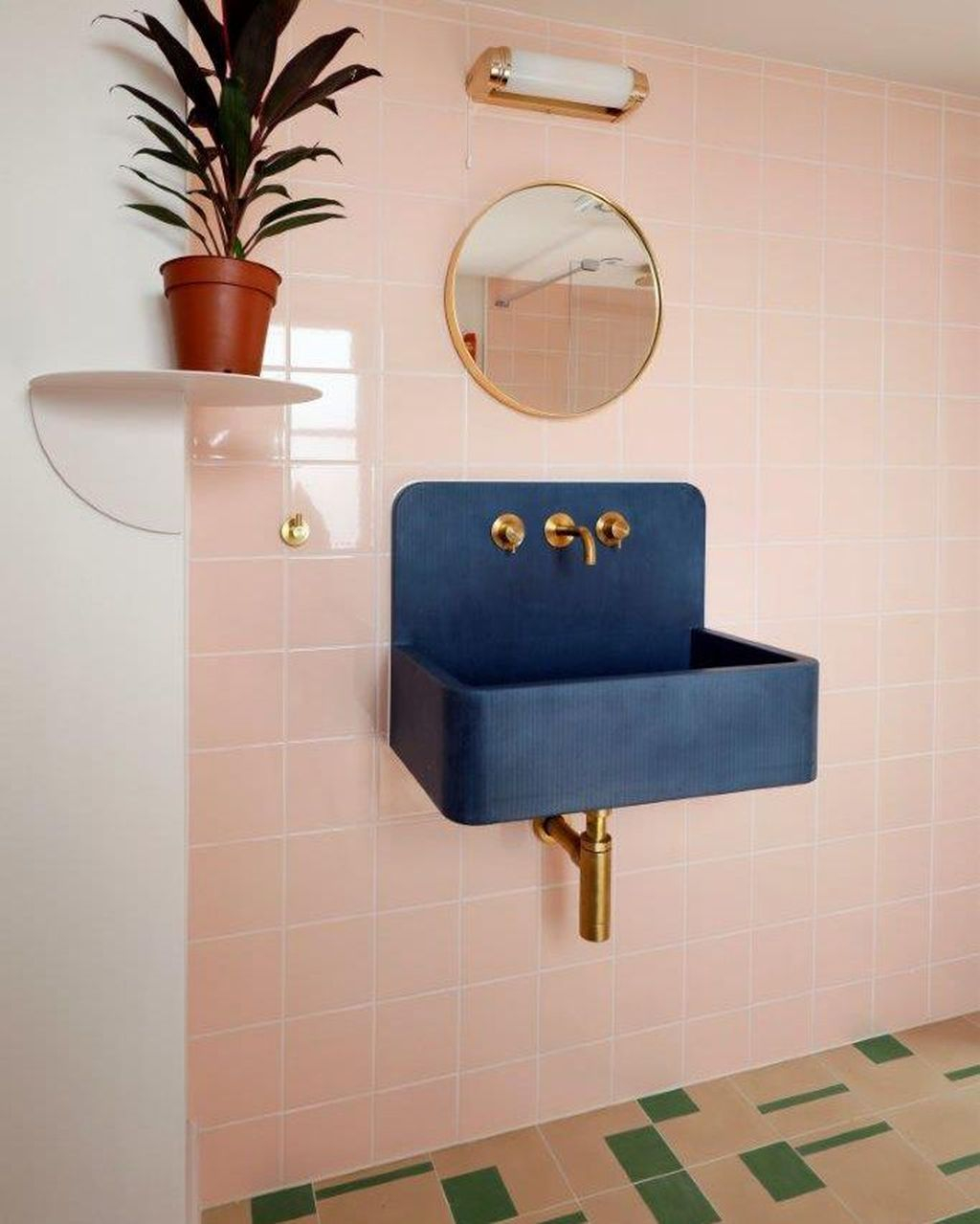 49 Elegant Bathroom Sink Decorating Ideas For Bathroom - BESTHOMISH