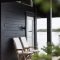 Incredible Homes Decorating Ideas With Black Exteriors24