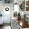 Stylish Farmhouse Kitchen Cabinet Design Ideas04
