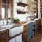 Stylish Farmhouse Kitchen Cabinet Design Ideas12