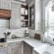 Stylish Farmhouse Kitchen Cabinet Design Ideas26