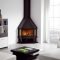 Cool Living Room Design Ideas With Fireplace To Keep You Warm This Winter27