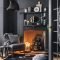Cool Living Room Design Ideas With Fireplace To Keep You Warm This Winter28