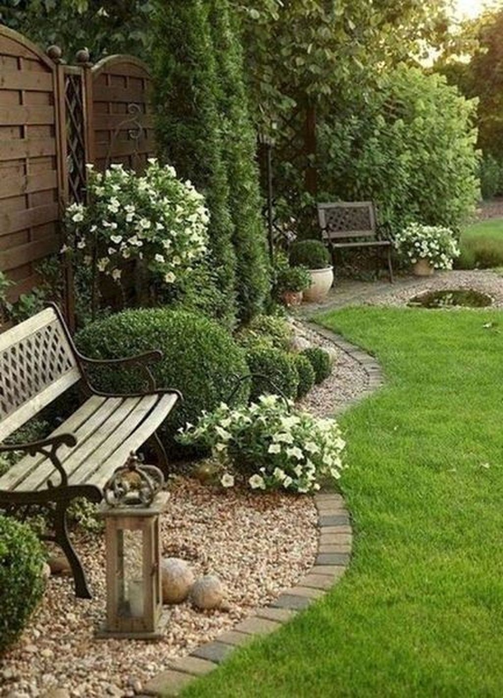 Fascinating Side Yard And Backyard Gravel Garden Design Ideas That Looks Cool07