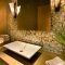 Functionally Decorated Contemporary Powder Rooms33