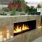 Relaxing Outdoor Fireplace Designs For Your Garden06