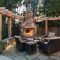 Relaxing Outdoor Fireplace Designs For Your Garden10
