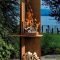 Relaxing Outdoor Fireplace Designs For Your Garden12