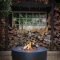 Relaxing Outdoor Fireplace Designs For Your Garden16