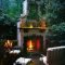 Relaxing Outdoor Fireplace Designs For Your Garden17