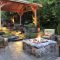 Relaxing Outdoor Fireplace Designs For Your Garden24