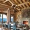 Warm Cozy Rustic Dining Room Designs For Your Cabin18