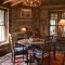Warm Cozy Rustic Dining Room Designs For Your Cabin21
