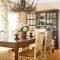 Warm Cozy Rustic Dining Room Designs For Your Cabin31