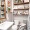 Amazing Small Apartment Bathroom Decoration You Can Try23